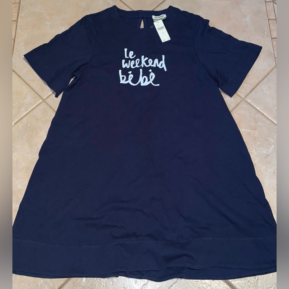 Anthropologie Celandine Revolve Short Sleeve T Shirt Beach Swing Dress XS - Picture 5 of 12